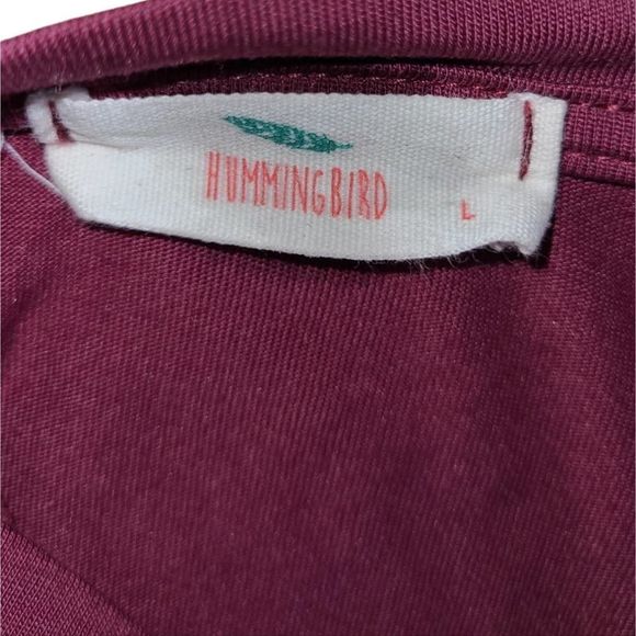 Hummingbird top size Lg - Picture 3 of 3